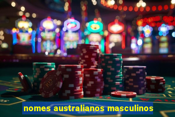 nomes australianos masculinos